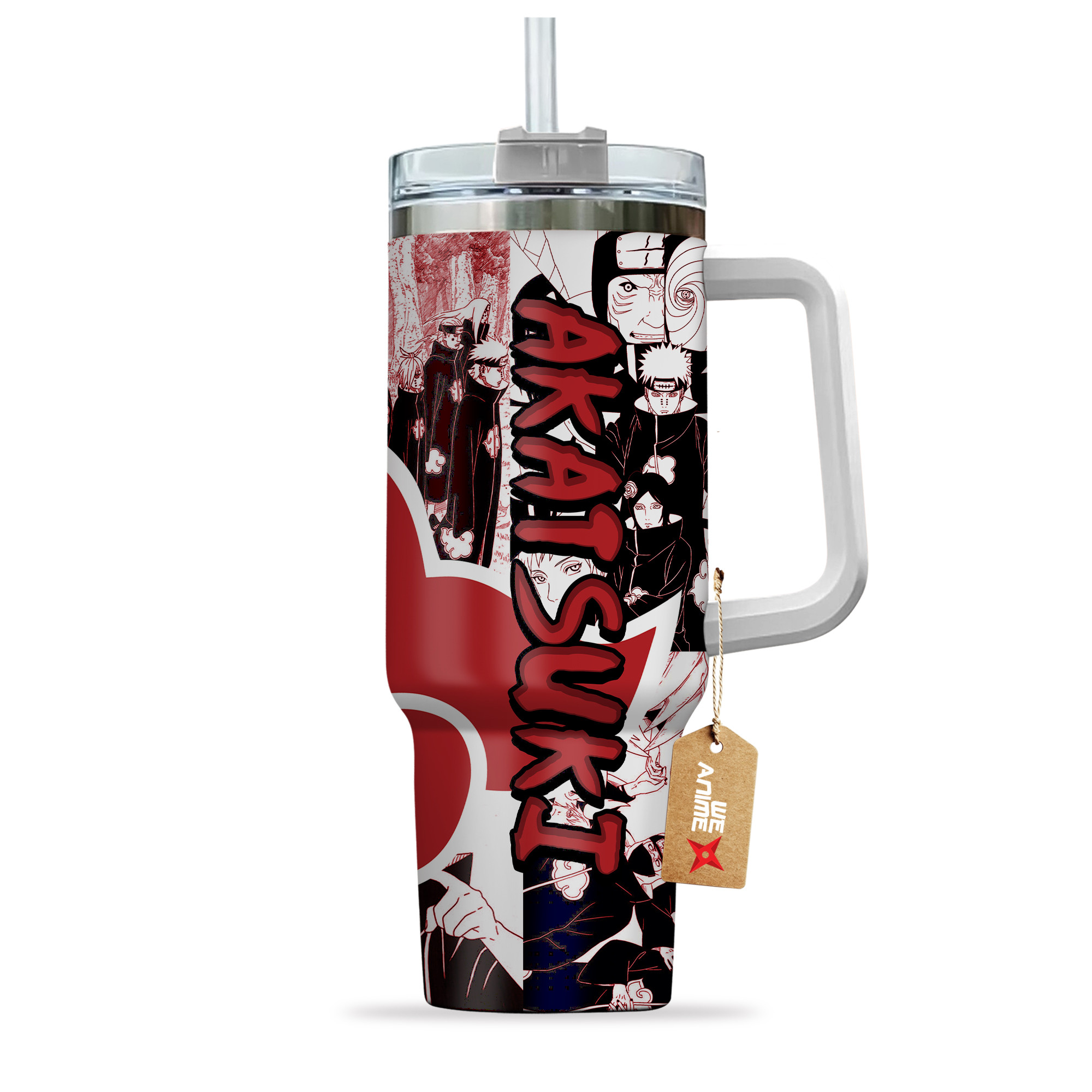 Akatsuki Naruto Anime Custom Stanley Cup 40 oz 30 oz Tumbler With HandleTVC2301149 - Image 3