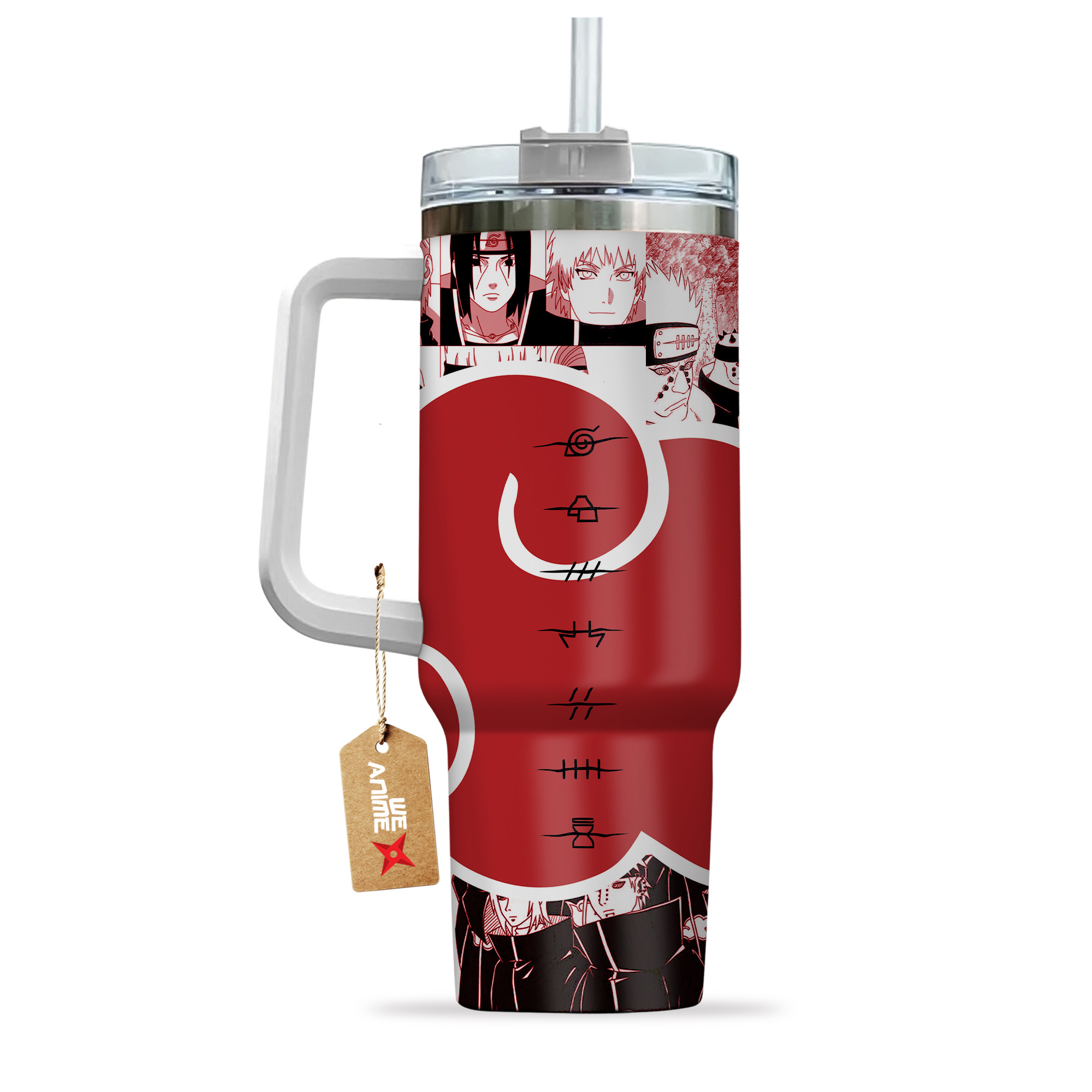 Akatsuki Naruto Anime Custom Stanley Cup 40 oz 30 oz Tumbler With HandleTVC2301149 - Image 4