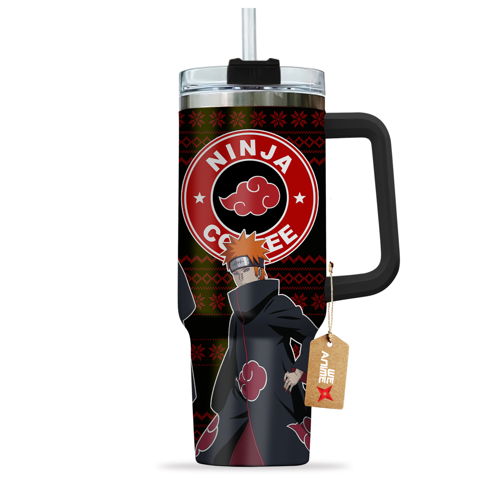 Akatsuki Pain Naruto Anime Custom Stanley Cup 40 oz 30 oz Tumbler With HandleTVC2301162 - Image 4
