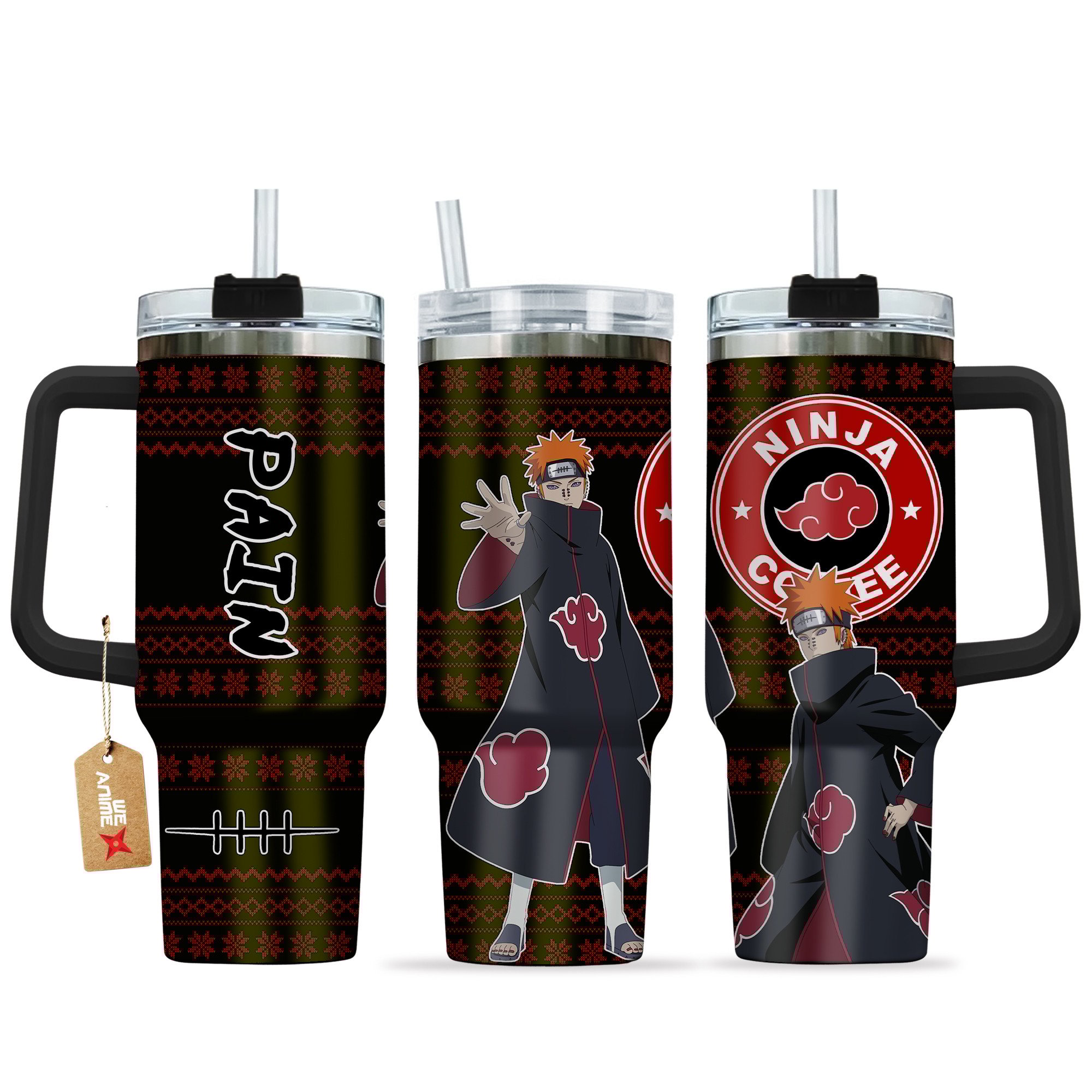 Akatsuki Pain Naruto Anime Custom Stanley Cup 40 oz 30 oz Tumbler With HandleTVC2301162