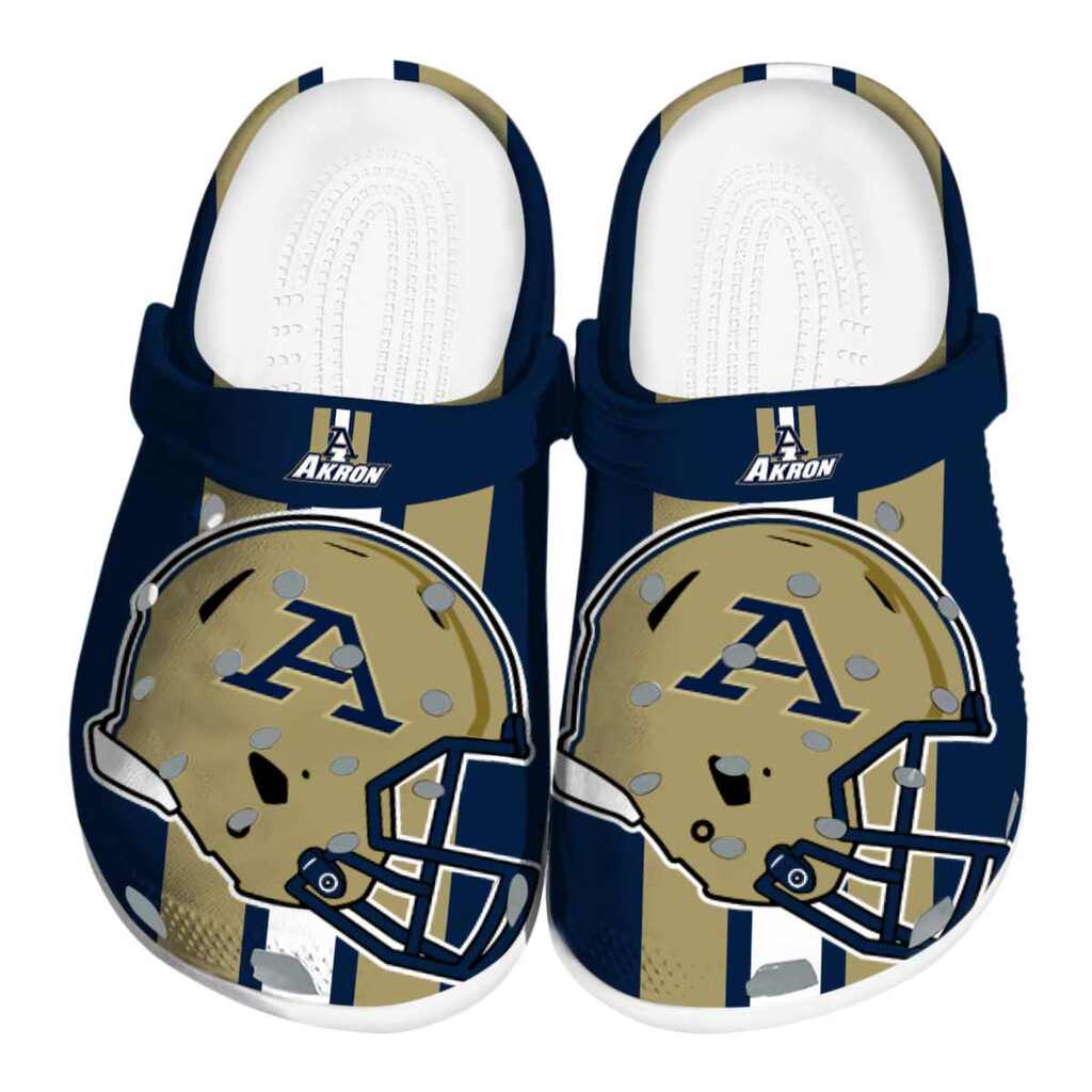 Akron Zips Helmet Stripes ClogTVC1801777