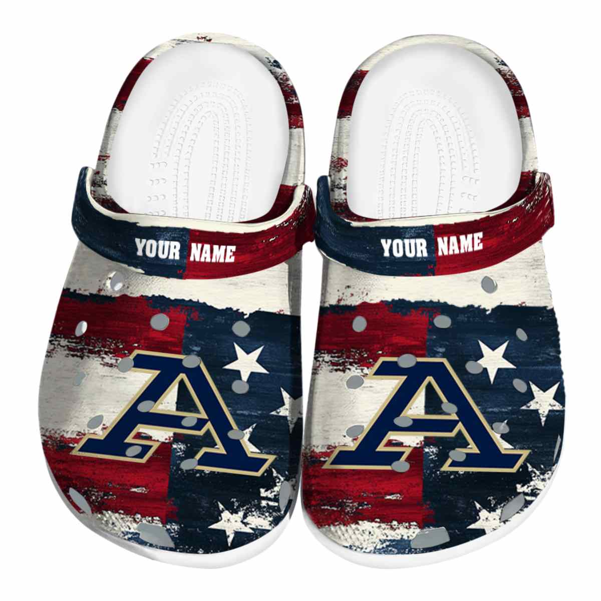 Akron Zips NCAA Sport Crocs Crocband Clogs Shoes Comfortable For Men Women and Kids