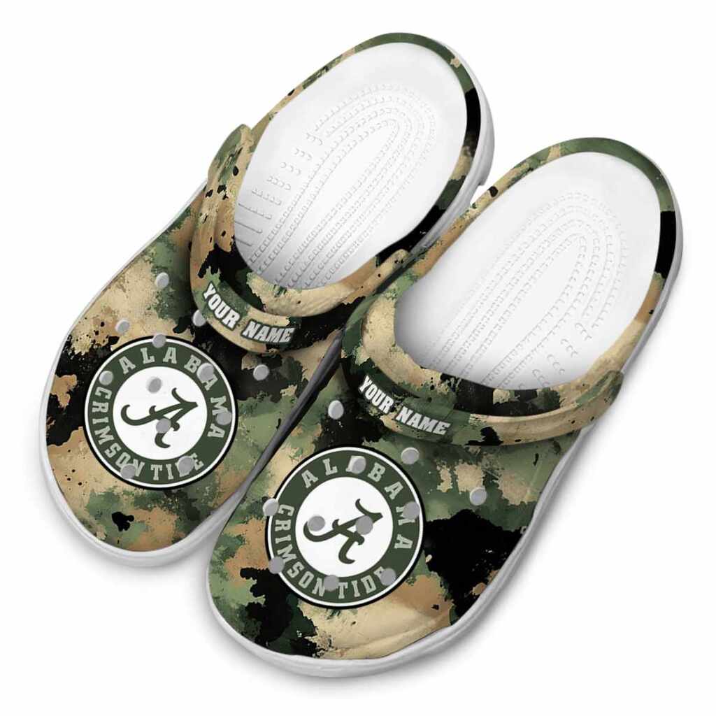 Alabama Crimson Tide Camouflage Craze ClogTVC1801956 - Image 4
