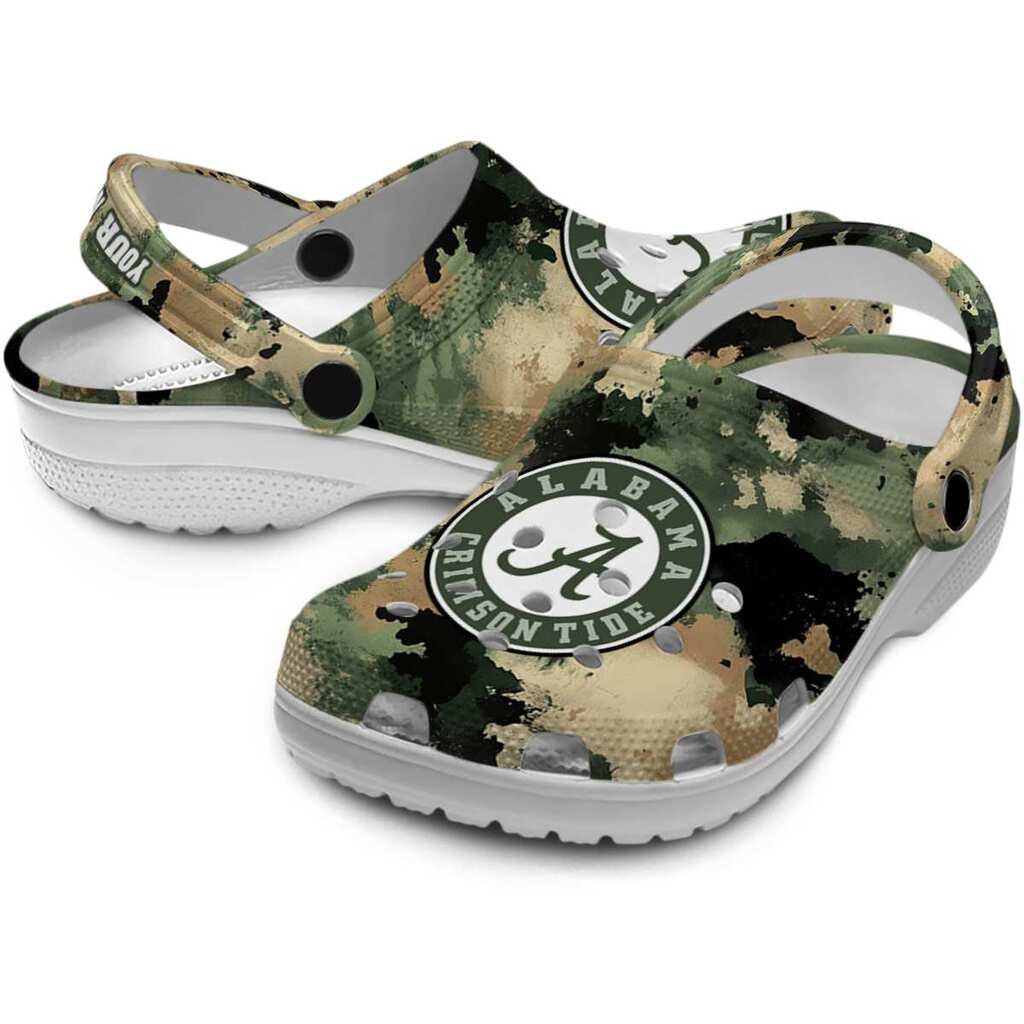 Alabama Crimson Tide Camouflage Craze ClogTVC1801956 - Image 3