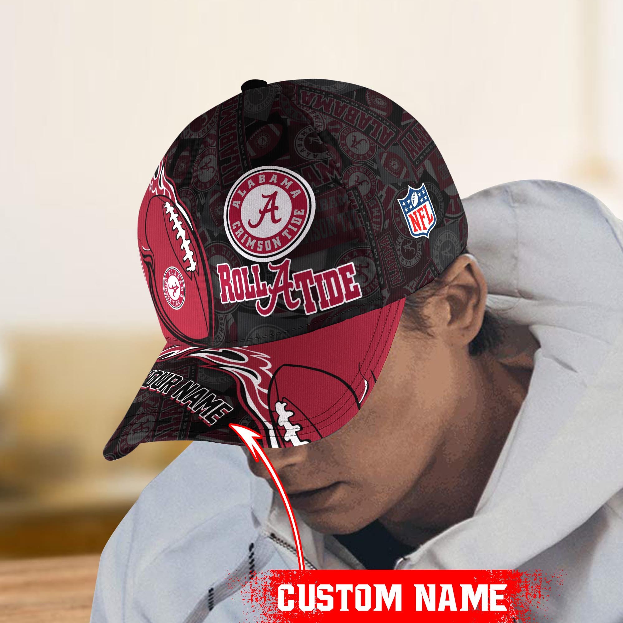 Alabama Crimson Tide Classic Cap Trucker Hats Custom Hats Gifts For Men & Women