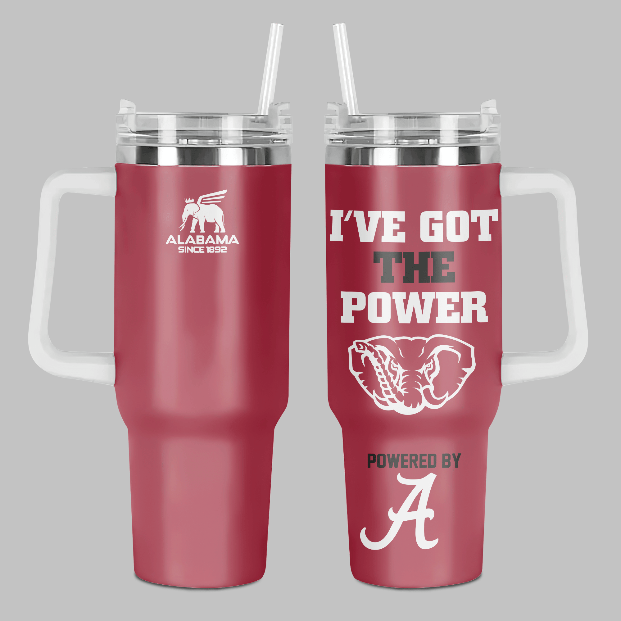 Alabama Crimson Tide NCAA Custom Stanley Cup 40 oz 30 oz Tumbler With HandleTVC2301518