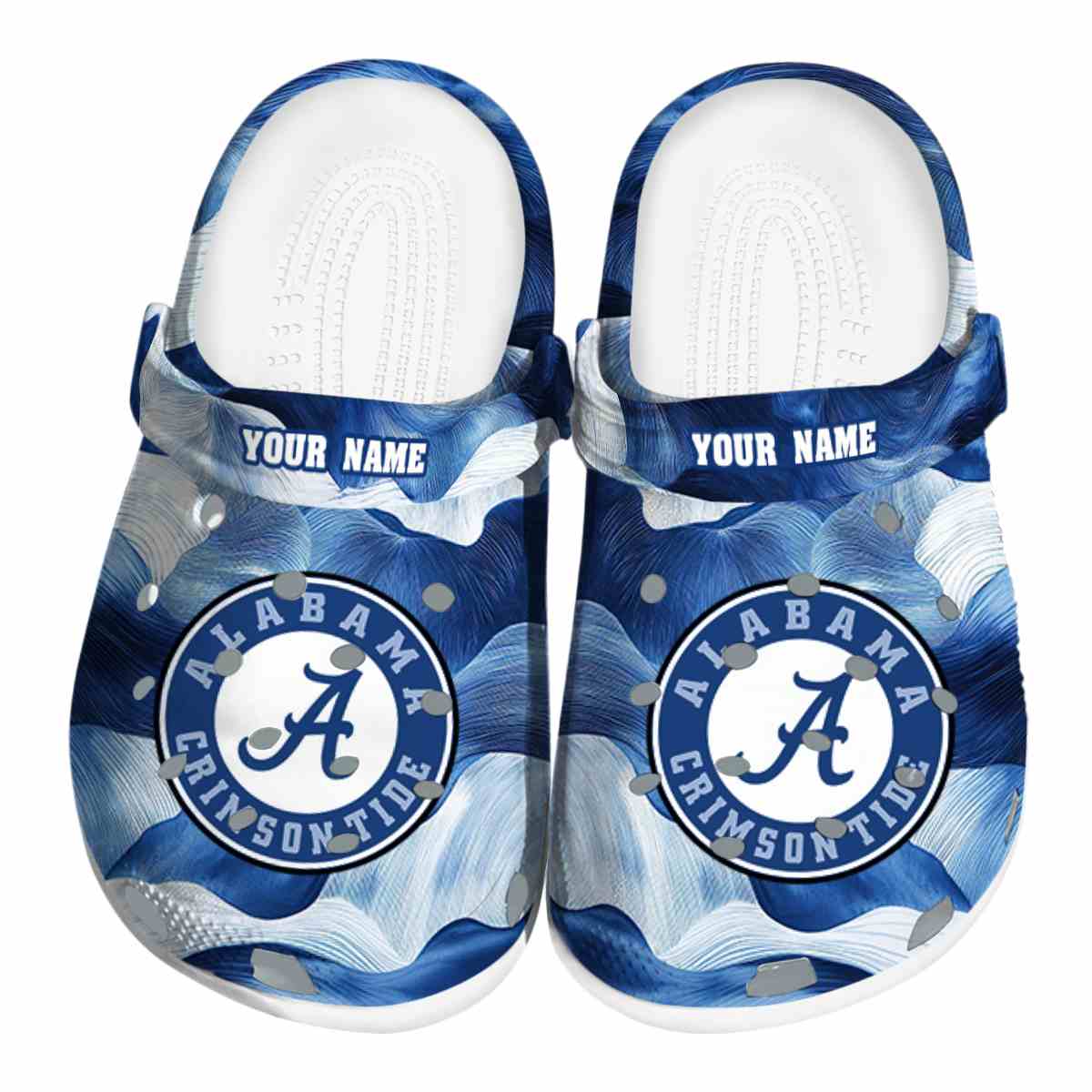 Alabama Crimson Tide NCAA Sport Crocs Crocband Clogs Shoes Comfortable For Men Women and Kids