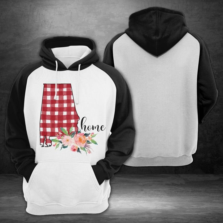 Alabama Home 3D All Over Print Hoodie, Zip Hoodie