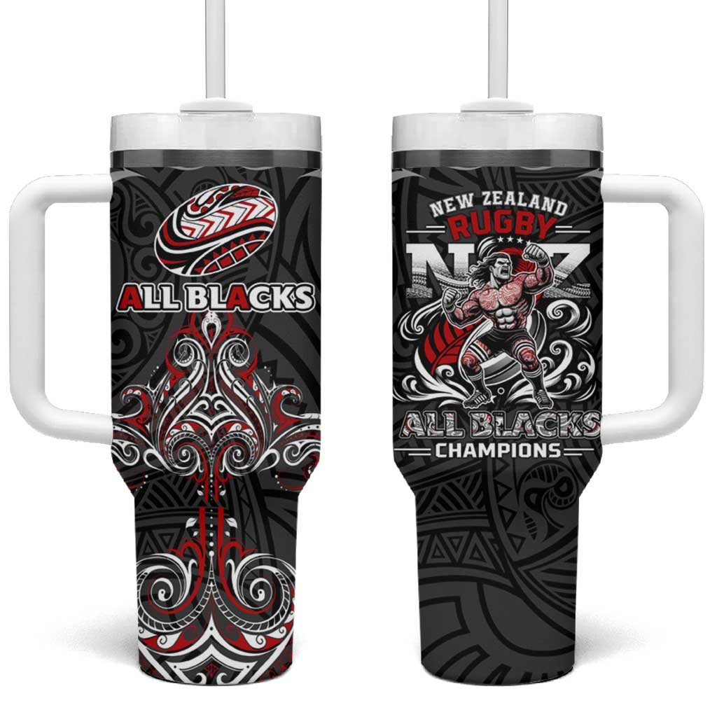 All Black NZL Rugby Champions Custom Stanley Cup 40 oz 30 oz Tumbler With HandleTVC2301252