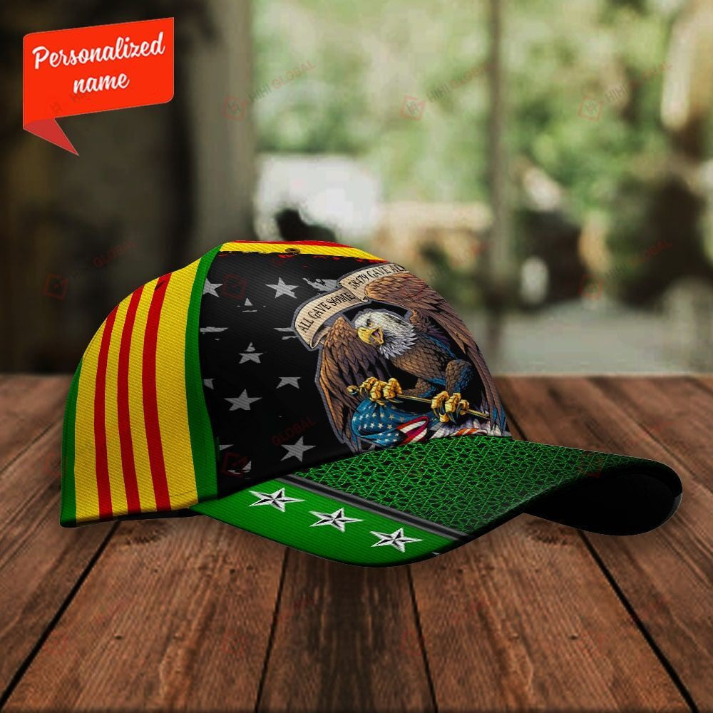 All Gave Some 58479 Gave All Personalized Classic 3D CapAll Over Printed Trucker Hats Custom Hats Gifts For Men & Women