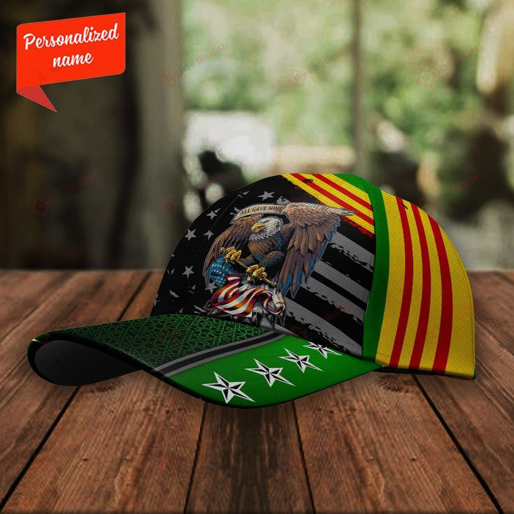 All Gave Some 58479 Gave All Personalized Classic 3D CapAll Over Printed Trucker Hats Custom Hats Gifts For Men & Women