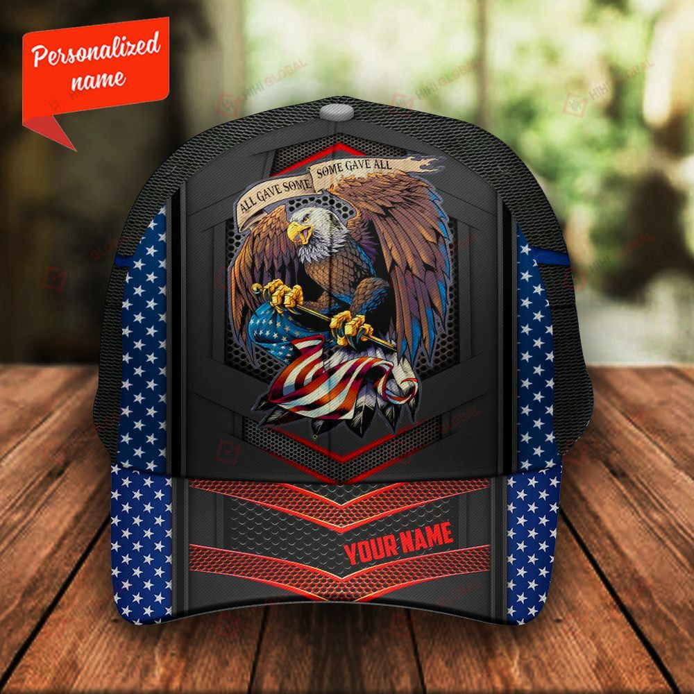 All Gave Some Some Gave All Personalized Classic 3D CapAll Over Printed Trucker Hats Custom Hats Gifts For Men & Women