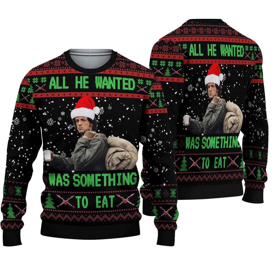 All He Wanted Was Something To Eat 3D Sweater