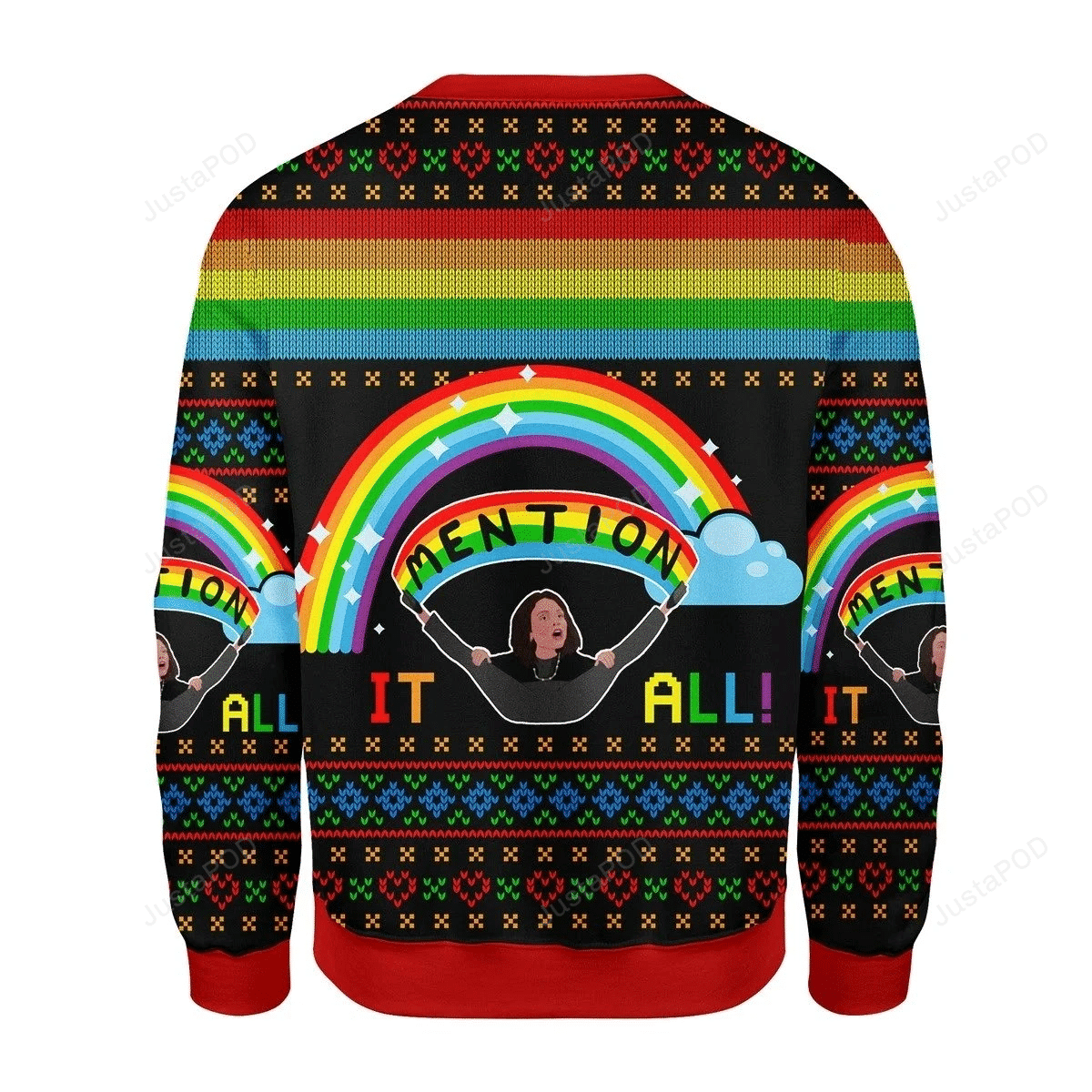 All I Want For Chirsmas Ugly Christmas Sweater Adult 3D Funny Matching for family