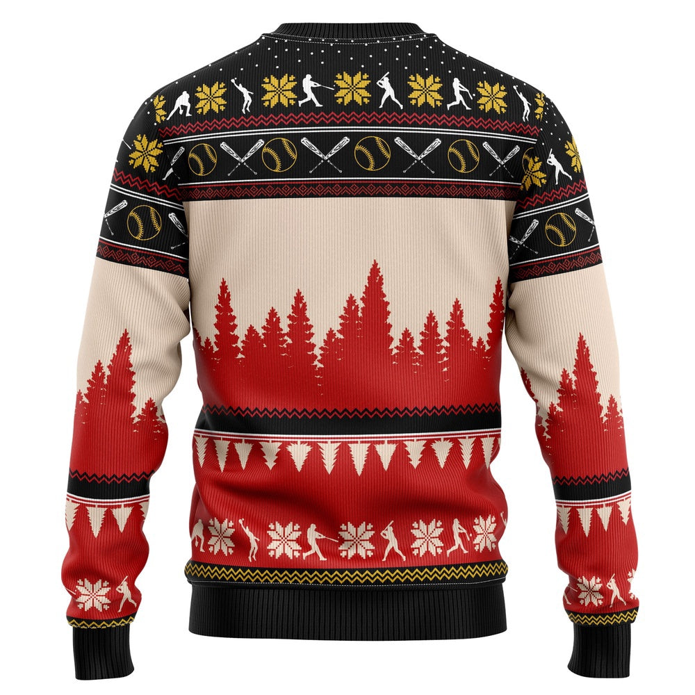 All I Want for Christmas Is More Time for Softball Ugly Christmas Sweater Christmas Gift - Image 2