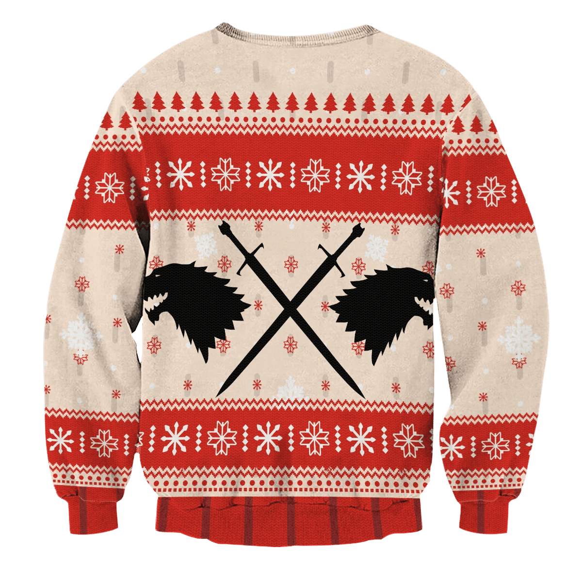 All I Want For Christmas Is Snow Ugly Christmas Sweater Adult 3D Funny Matching for family - Image 3
