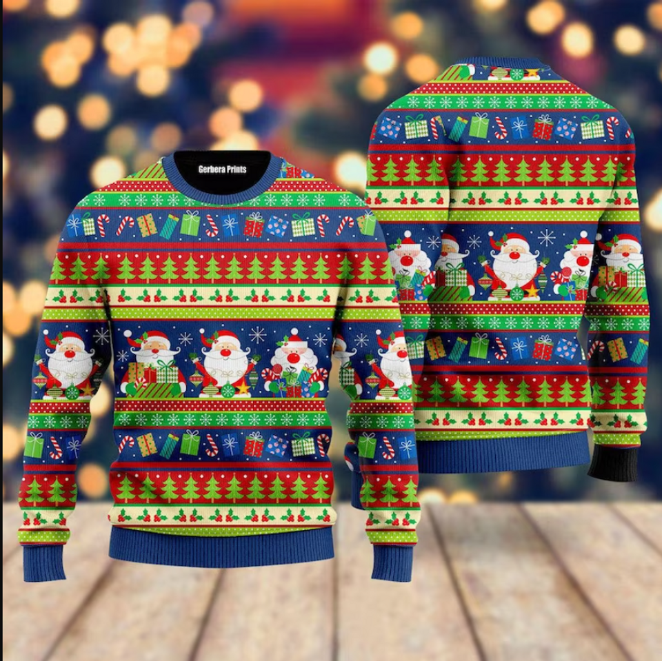 All I Want For Christmas Is You Ugly Christmas 3D Sweater - Image 6