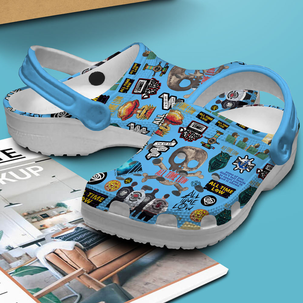 All Time Low Band Music Crocs Crocband Clogs Shoes Comfortable For Men Women and Kids - Image 2
