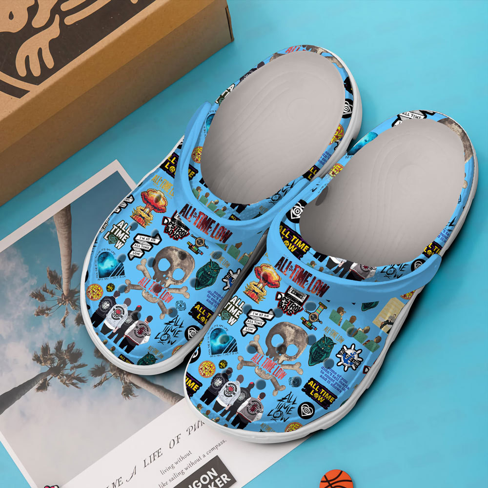 All Time Low Band Music Crocs Crocband Clogs Shoes Comfortable For Men Women and Kids - Image 3