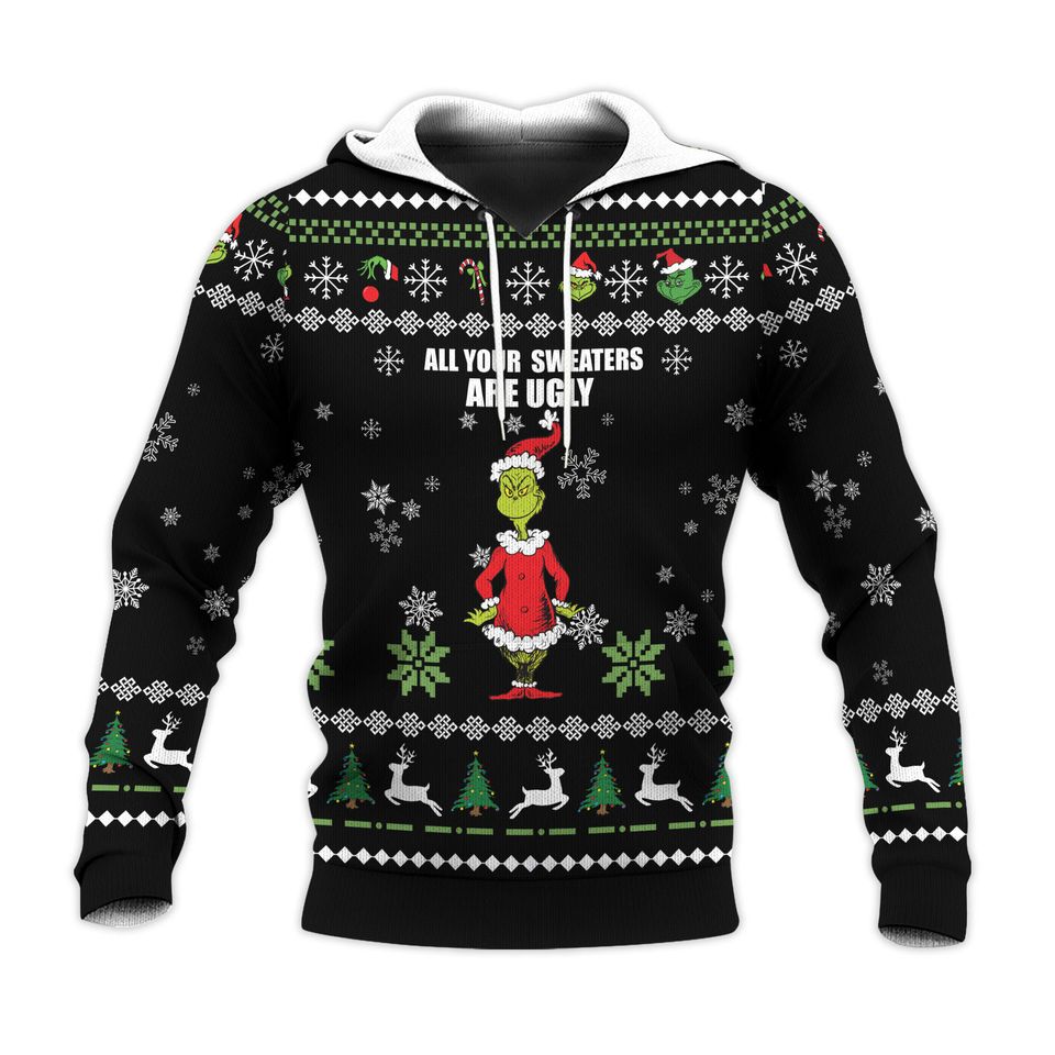 All Your Sweaters Are Ugly Christmas Sweater