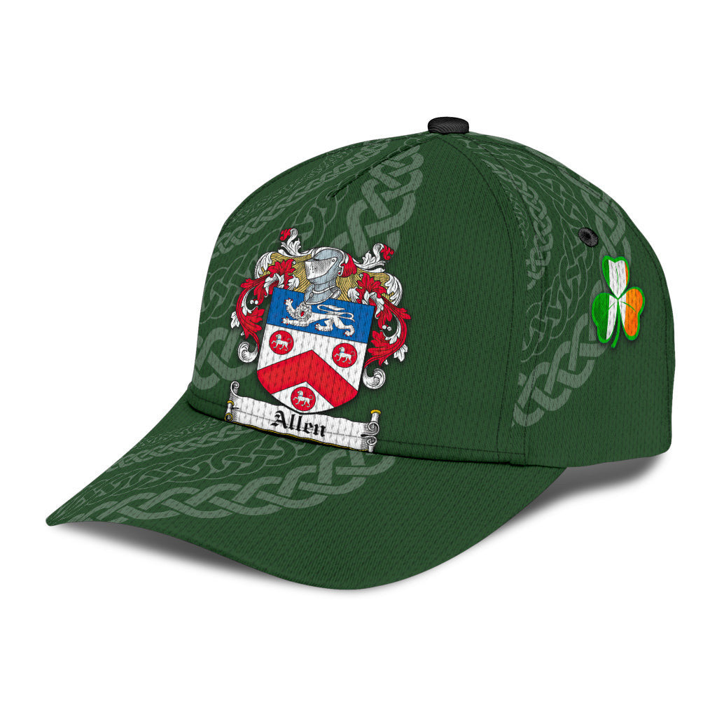 Allen Coat Of Arms Dublinarms - Irish Family Crest St Patrick's Day Hat Classic Cap Trucker Hats Custom Hats Gifts For Men & Women