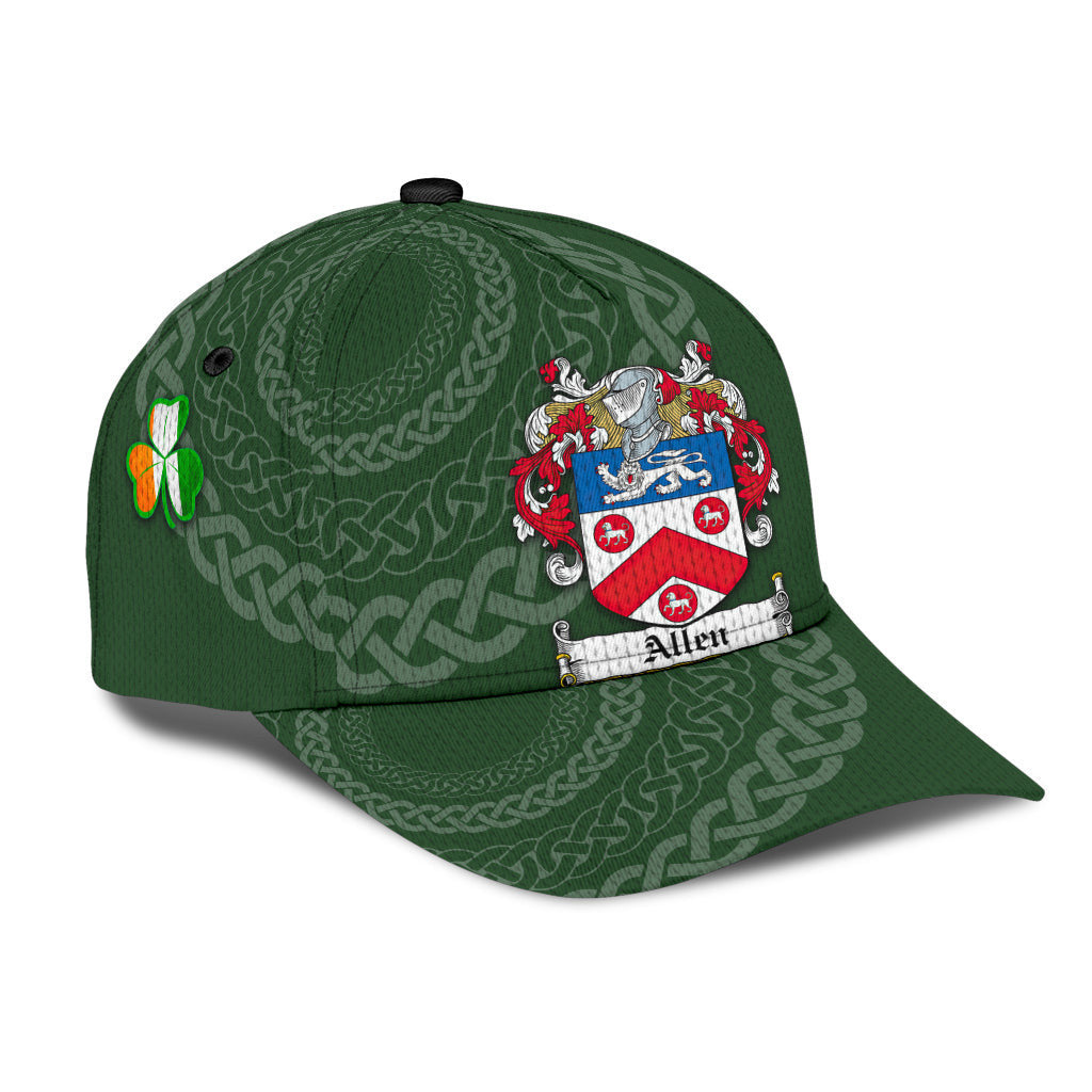 Allen Coat Of Arms Dublinarms - Irish Family Crest St Patrick's Day Hat Classic Cap Trucker Hats Custom Hats Gifts For Men & Women
