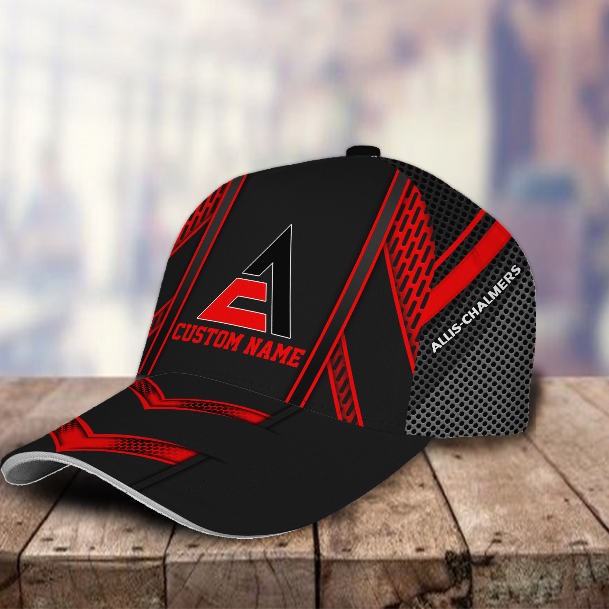 Allis Chalmers 3D Classic Cap Hat Personalized Name For Men Women Trucker Hats Custom Hats Gifts For Men & Women