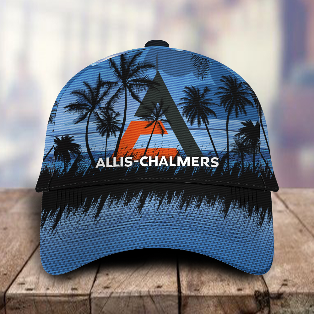 Allis Chalmers 3D Classic Cap Hawaiian Tropical Car Motor Brand Hats Trucker Hats Custom Hats Gifts For Men & Women