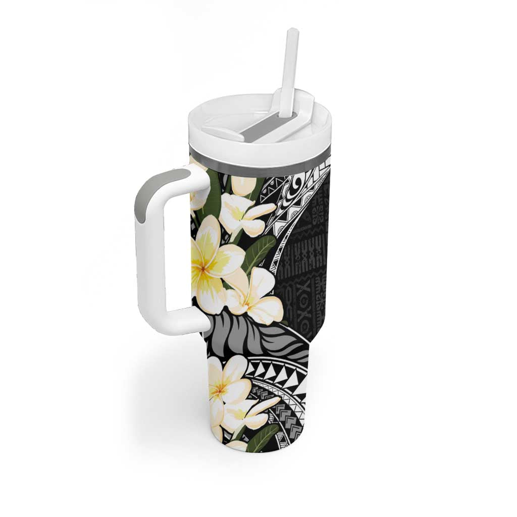 Aloha Hawaii Festive Frangipani Lace Classic Custom Stanley Cup 40 oz 30 oz Tumbler With HandleTVC2301398 - Image 2