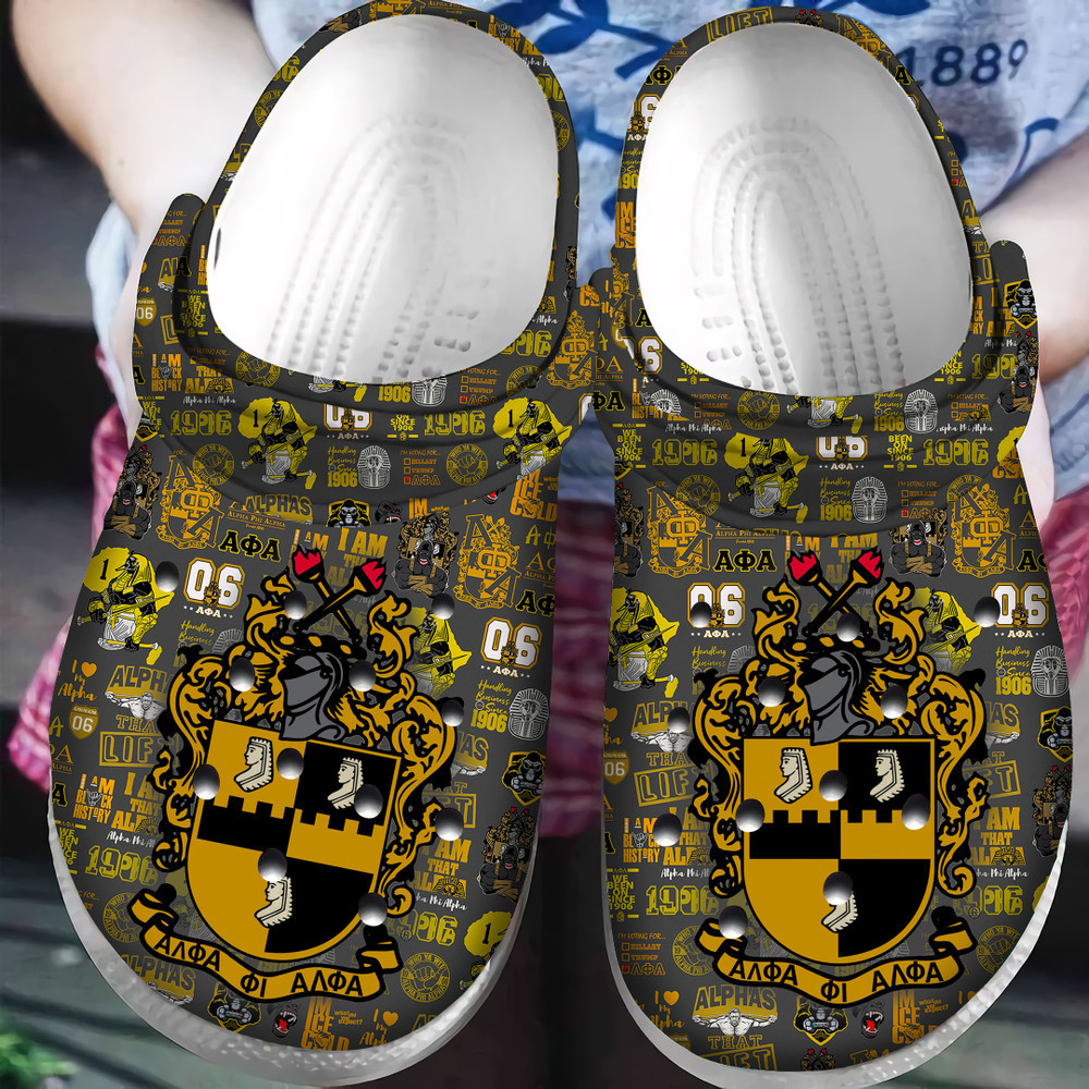 Alpha Phi Alpha Classic Clogs Shoes