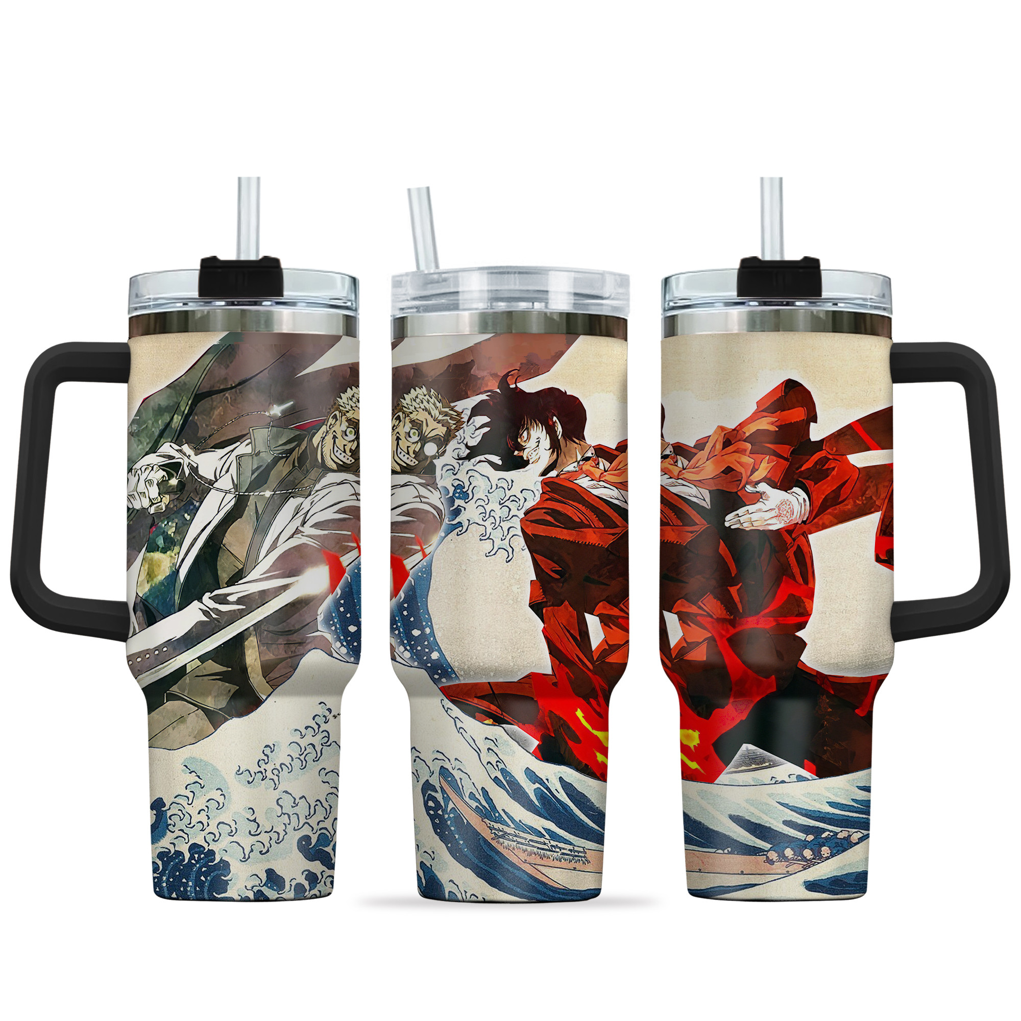Alucard Hellsing Anime Custom Stanley Cup 40 oz 30 oz Tumbler With HandleTVC2301136