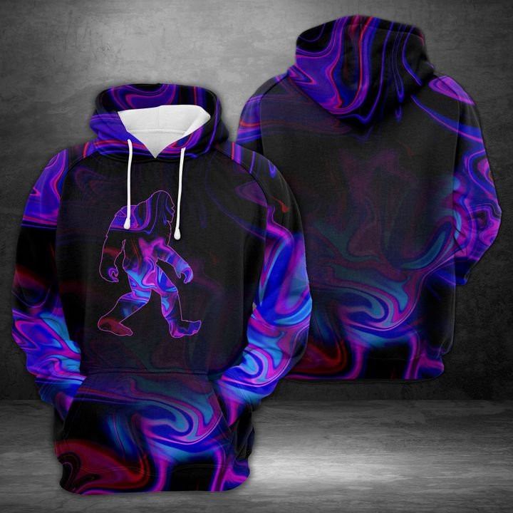 Amazing Bigfoot 3D All Over Print Hoodie, Zip Hoodie