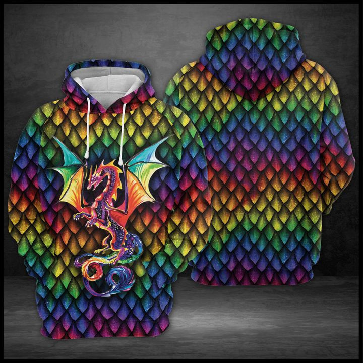 Amazing Dragon 3D All Over Print Hoodie, Zip Hoodie