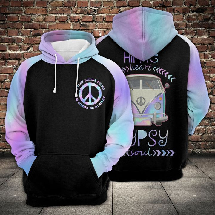 Amazing Hippie 3D All Over Print Hoodie, Zip Hoodie