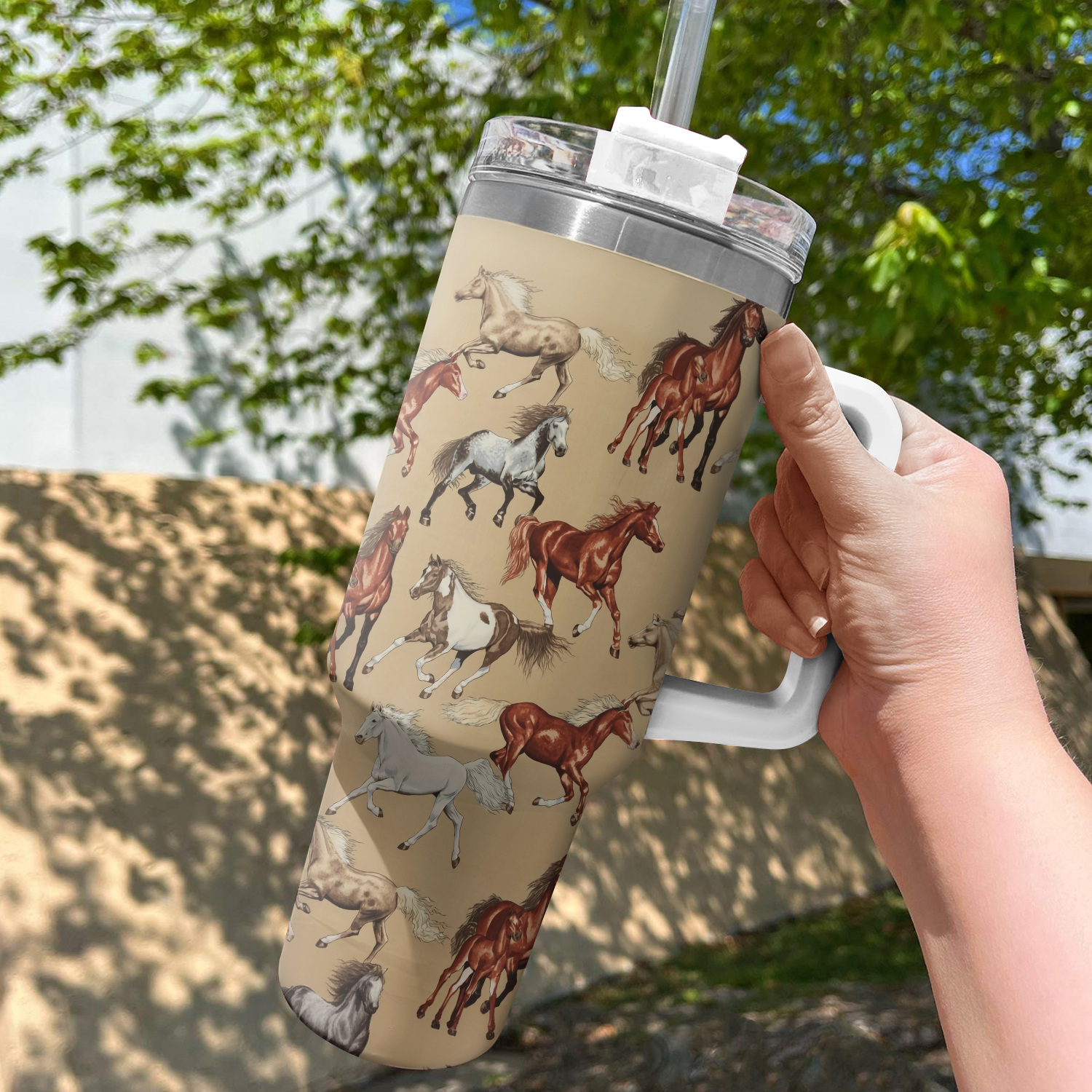 Amazing Horse Custom Stanley Cup 40 oz 30 oz Tumbler With HandleTVC2301730