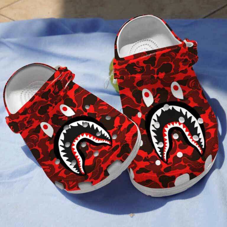 Amazing Shark Pattern Shark Clogs Shoes Gifts For Children Kids