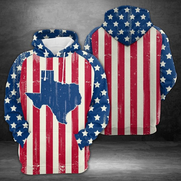 Amazing Texas 3D All Over Print Hoodie, Zip Hoodie