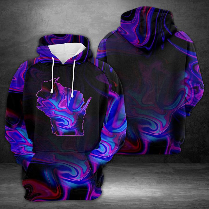 Amazing Wisconsin 3D All Over Print Hoodie, Zip Hoodie