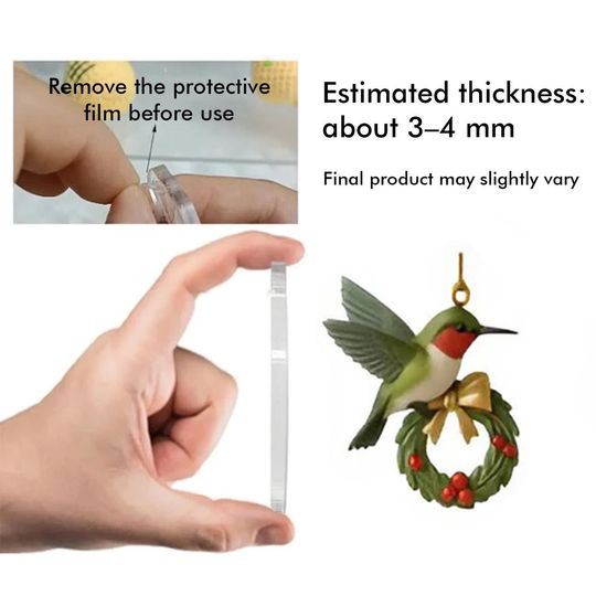 American Birds Advent Calendar 2025, 24 Day Birds Figurines : Vintage Christmas Ornament Countdown - Image 14