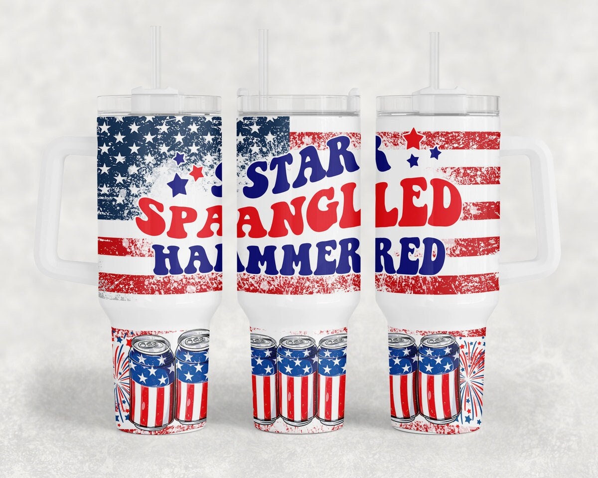 American Flag Custom Stanley Cup 40 oz 30 oz Tumbler With HandleTVC2301896