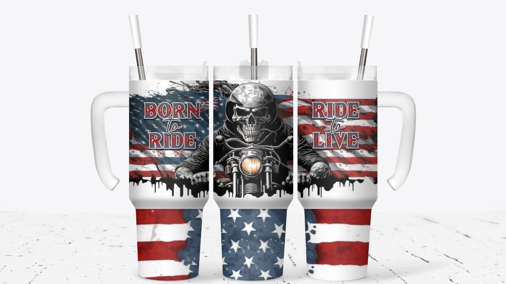 American Flag Custom Stanley Cup 40 oz 30 oz Tumbler With HandleTVC2301930