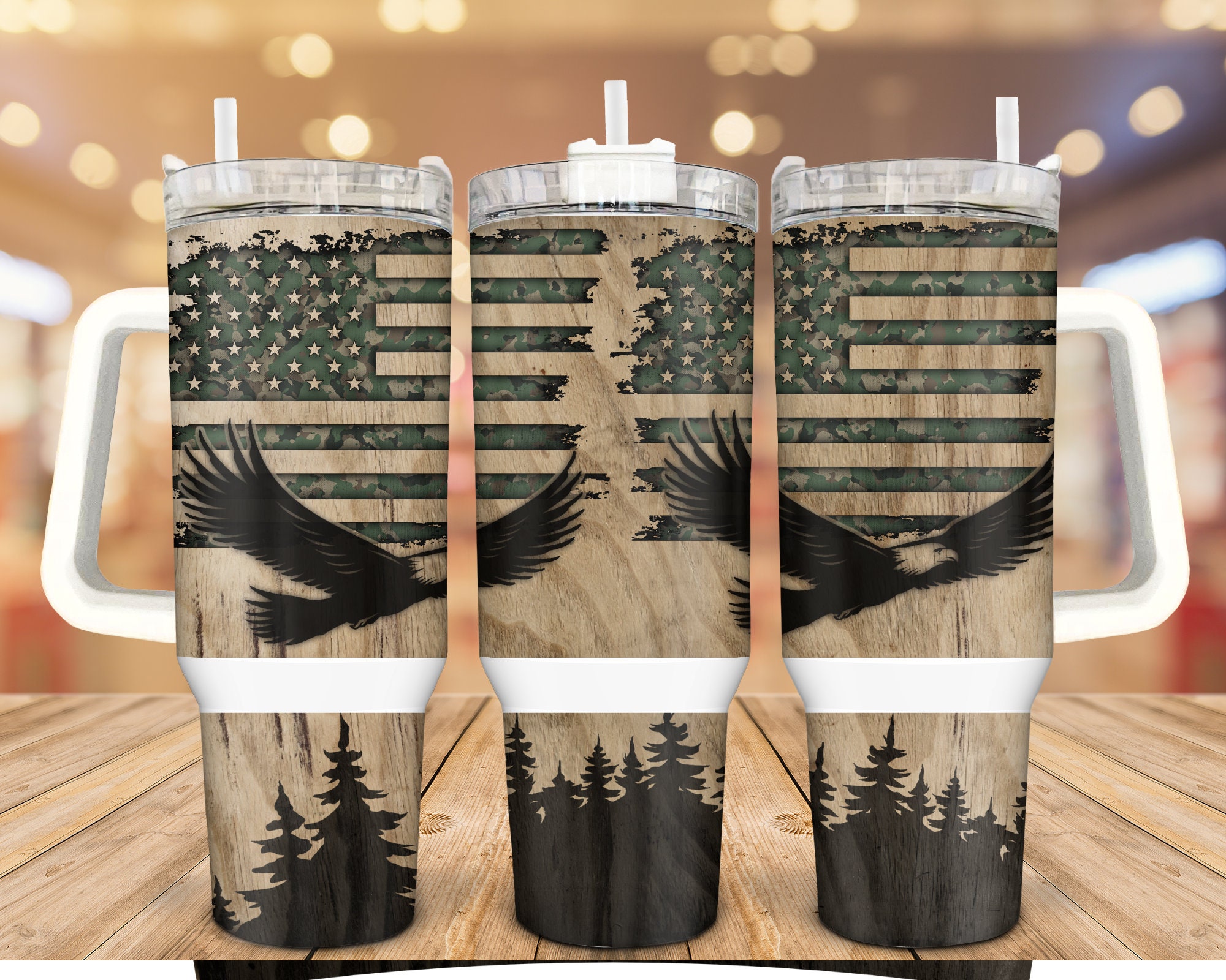 American Flag Custom Stanley Cup 40 oz 30 oz Tumbler With HandleTVC2301934