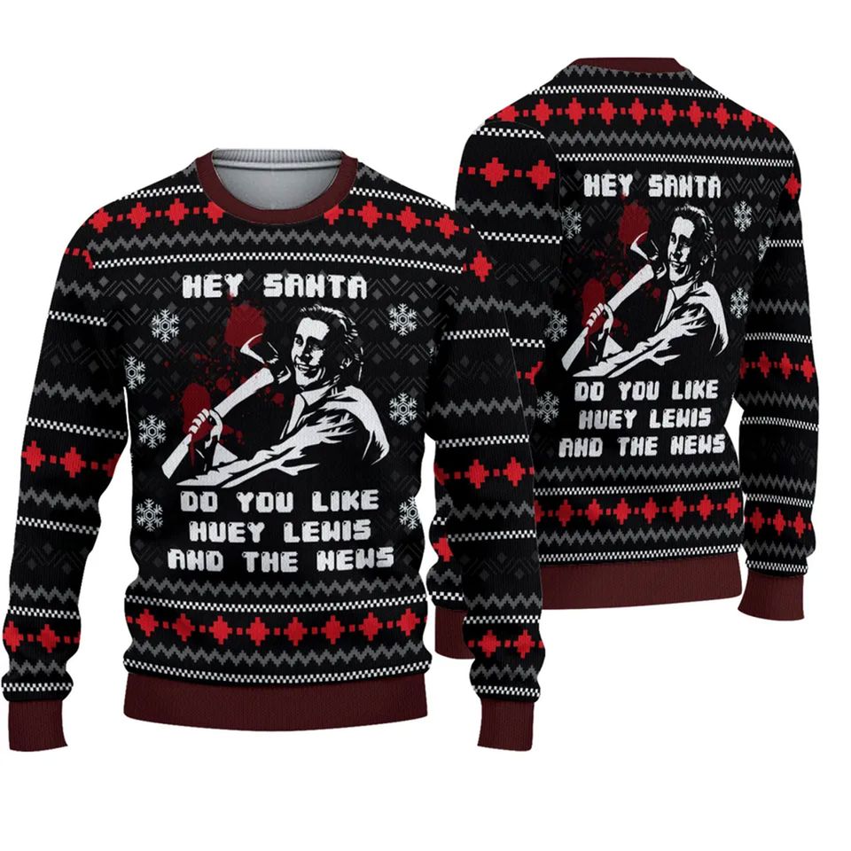 American Psychos Ugly Christmas Sweater