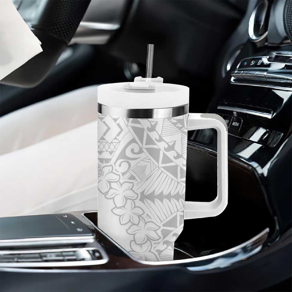 American Samoa Lotu Tamaiti White Sunday Plumeria White Custom Stanley Cup 40 oz 30 oz Tumbler With HandleTVC2301352 - Image 8