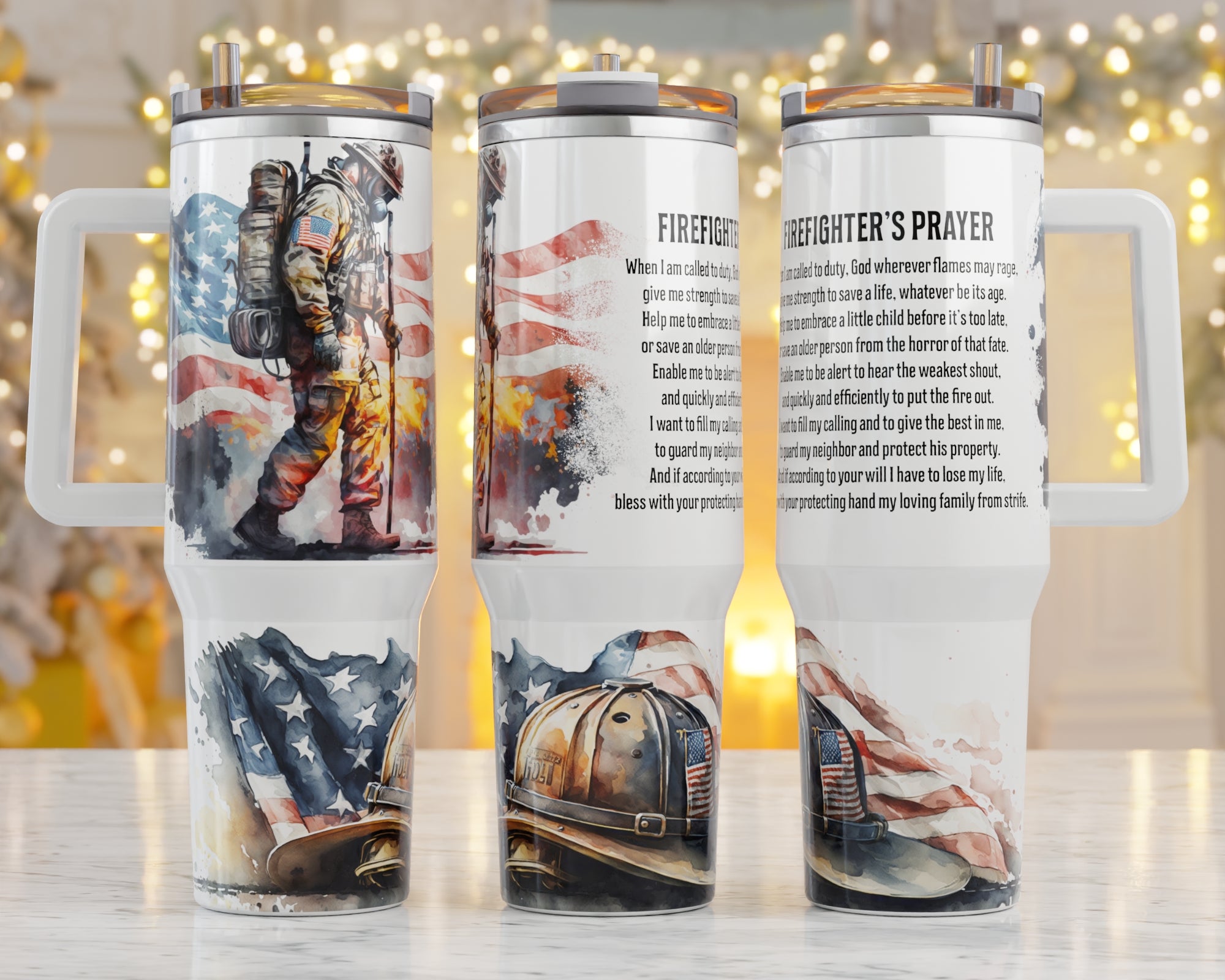 American Soldier Custom Stanley Cup 40 oz 30 oz Tumbler With HandleTVC2301903