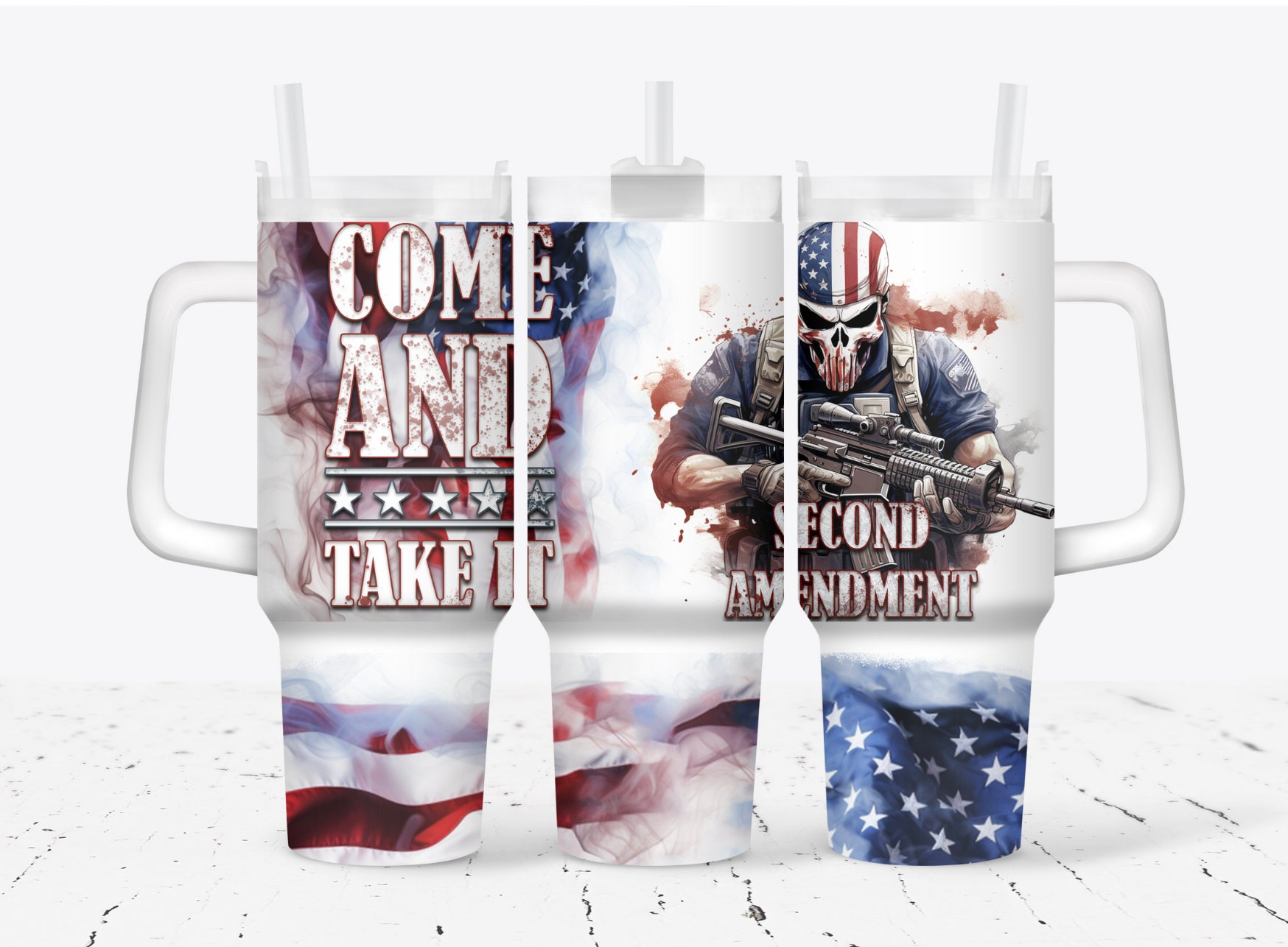 American Soldier Custom Stanley Cup 40 oz 30 oz Tumbler With HandleTVC2301933