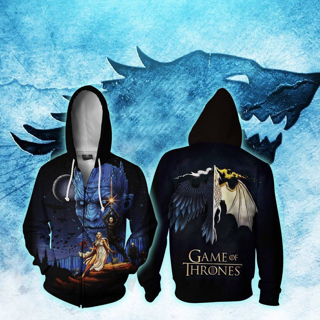 American TV Game of Thrones Sweater 3D All Over Print Hoodie, Zip Hoodie