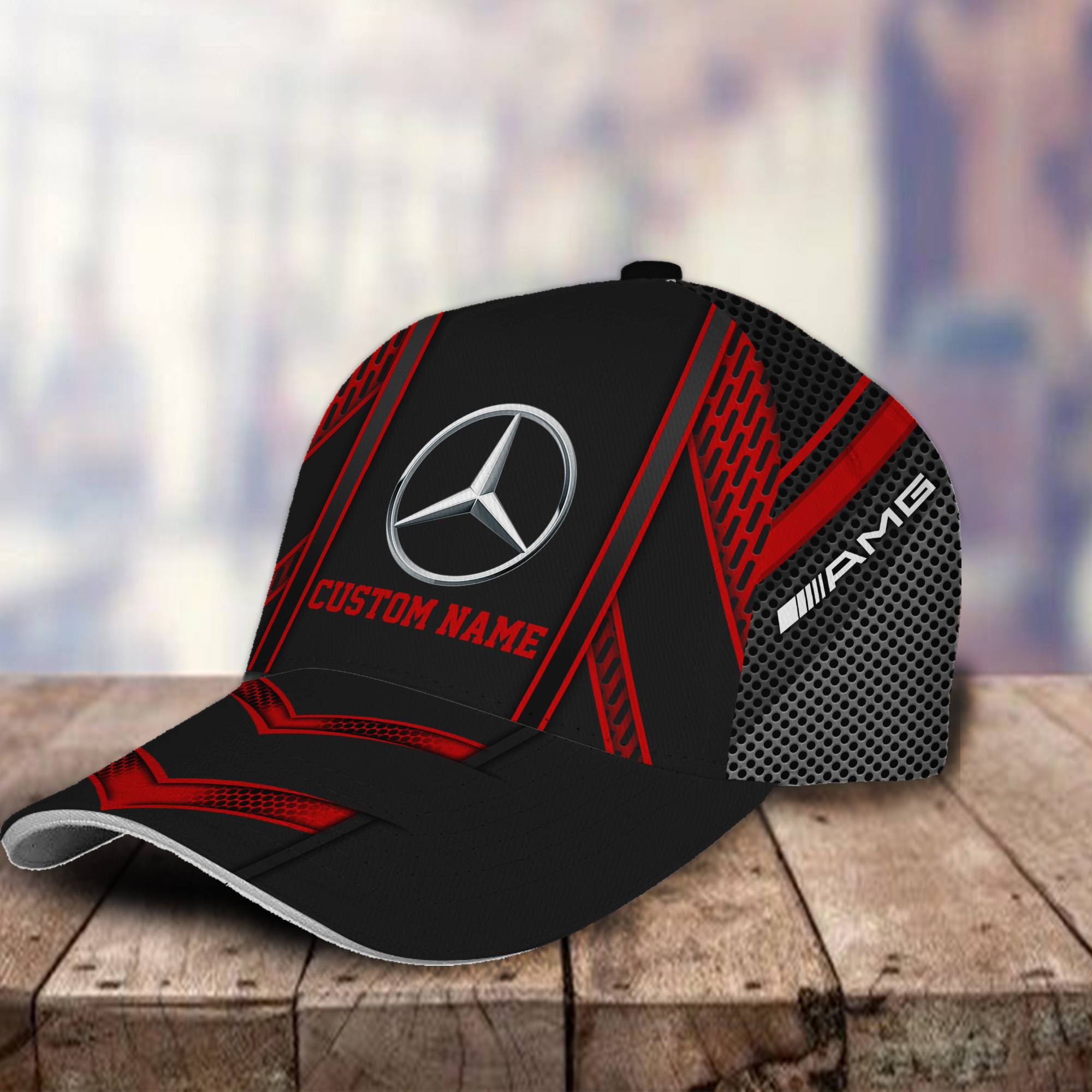 AMG 3D Classic Cap Hat Personalized Name For Men Women Trucker Hats Custom Hats Gifts For Men & Women