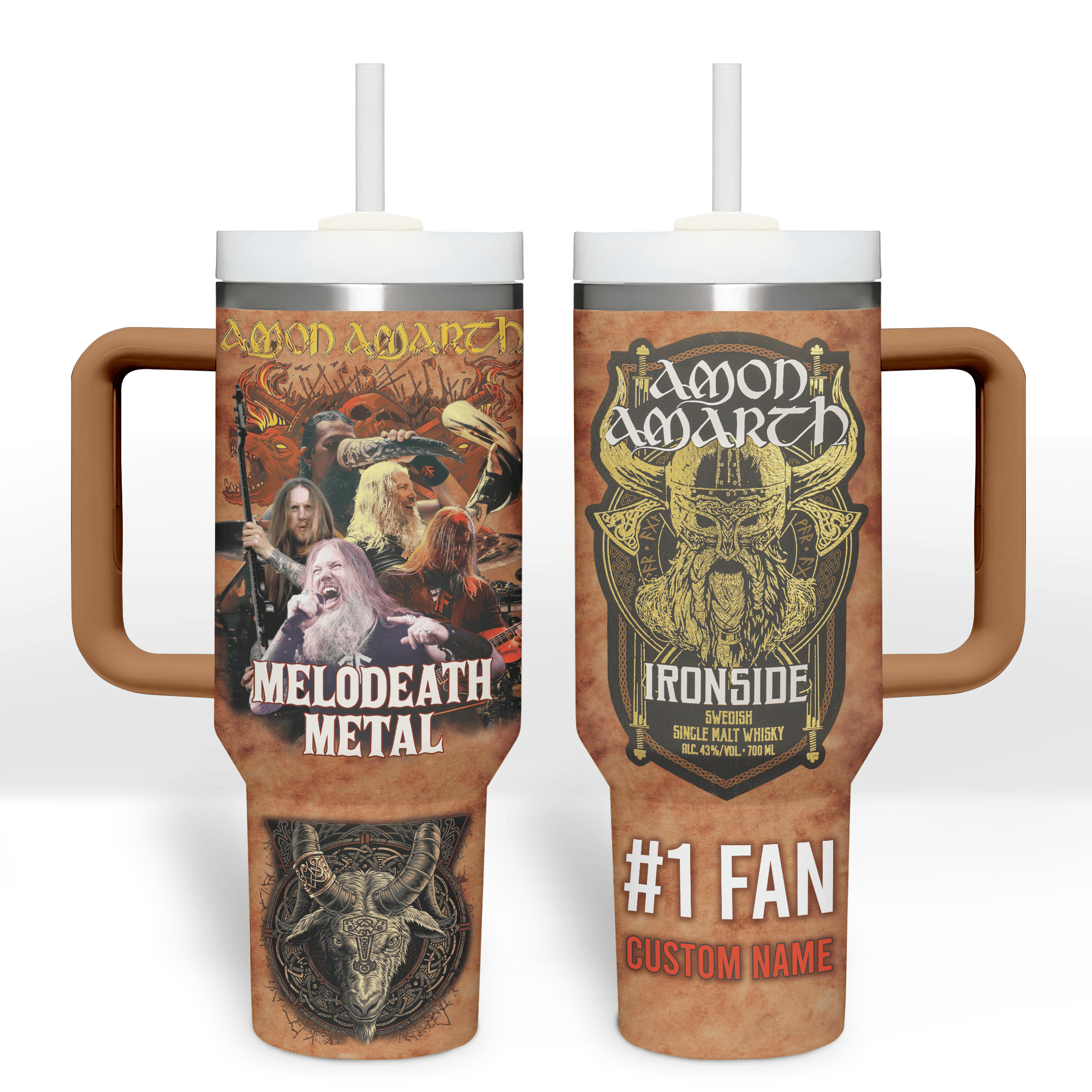 Amon Amarth Music Custom Stanley Cup 40 oz 30 oz Tumbler With HandleTVC2301413 - Image 2