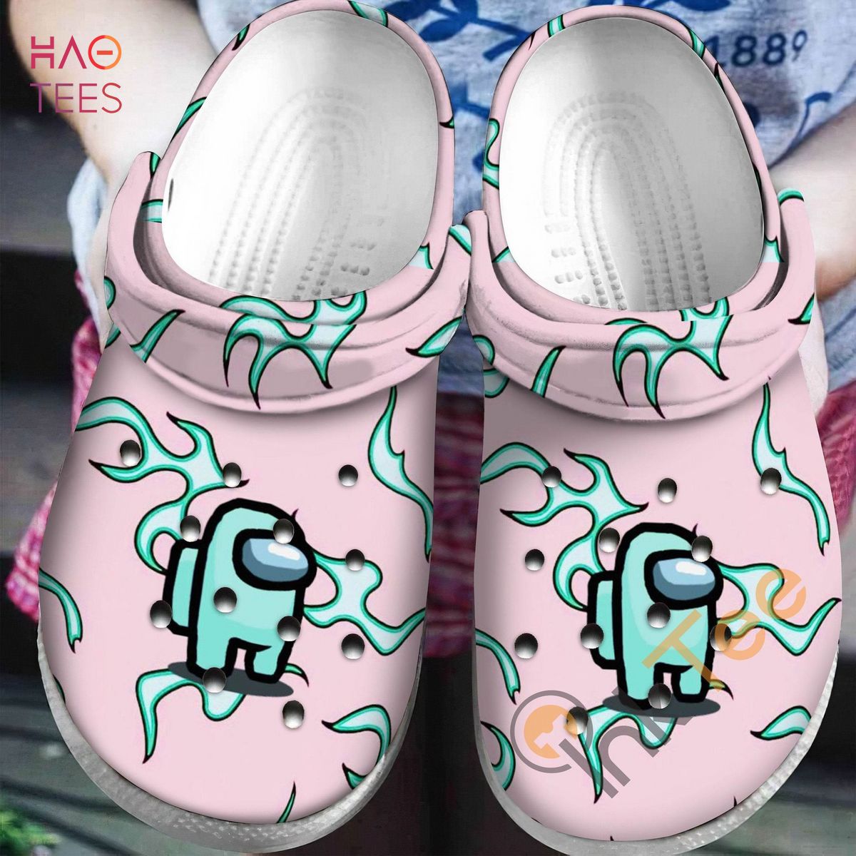 Among Us Game Crocs Crocband Clogs Shoes Comfortable For Men Women and Kids